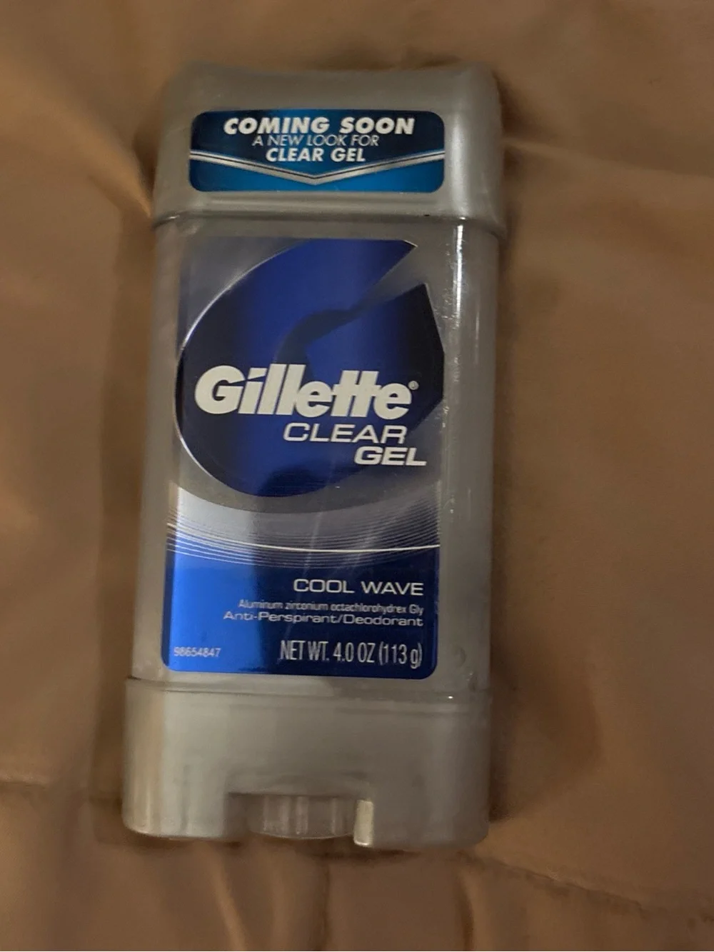 Gillette clear gel cool wave antiperspirant/deodorant 4oz-NOS